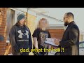 Pred gets caught in front of his son