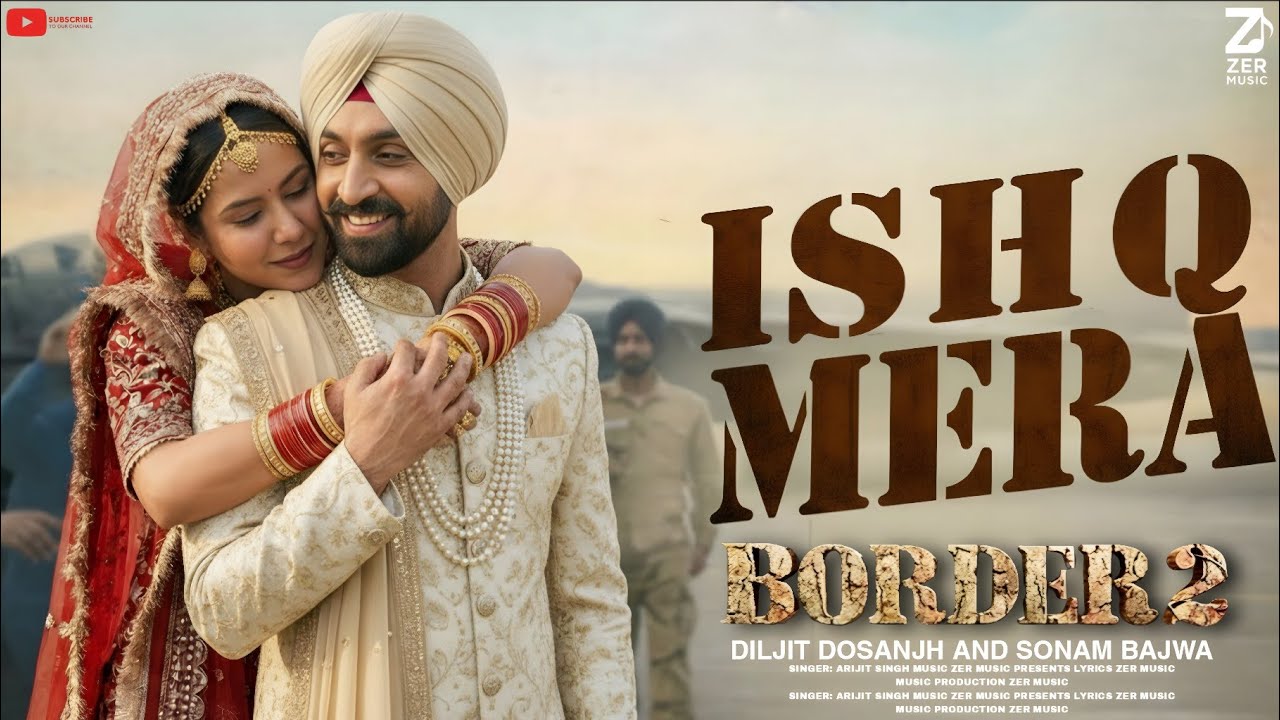 BORDER 2 SONG: Ishq Mera | Sunny Deol | Diljit, Varun,D | Border 2 Trailer | Ghar Kab Aaoge Border 2