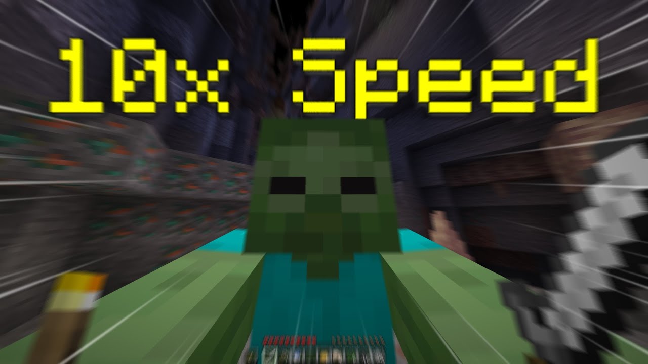 Can We Beat Minecraft at x10 Speed With Instant Respawn?
