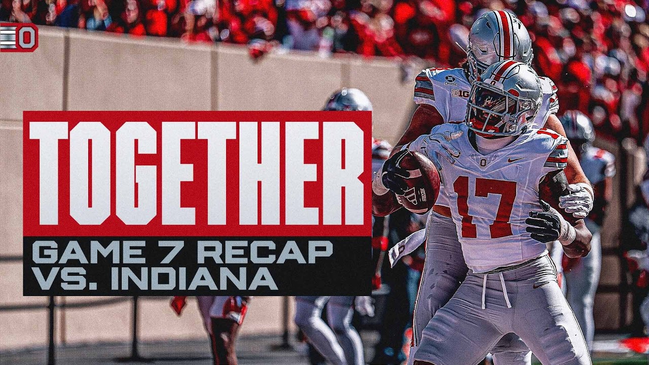 YouTube video thumbnail for Video: Buckeyes Relive Hard-Fought Victory Over Indiana in Latest Game Recap