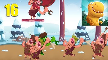 Dino Bash - Level 54-56 - All Levels Walkthrough [ Android iOS ] Gameplay