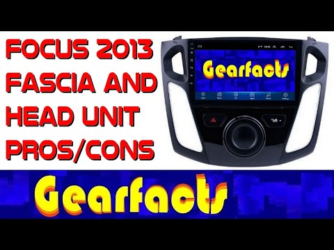 2013 ford Focus: Removing / Installing full fascia and head unit car stereo