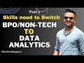 Essential Skills to Jump from BPO to Data Analytics