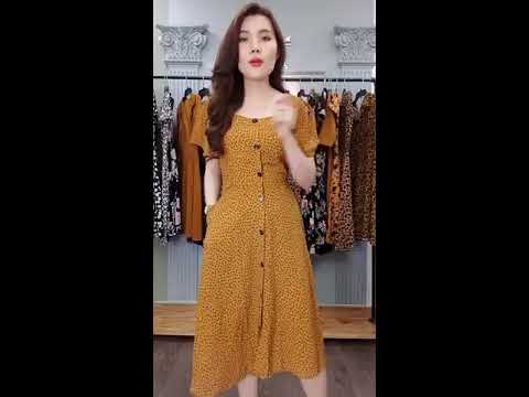 ? SALE THẢ GA #99k 139K, Áo Đầm Trung Niên Sang Trọng Duyên Dáng Cao Cấp Đẹp Giá Rẻ 2020 U40 U50 U60 | áo đầm u40