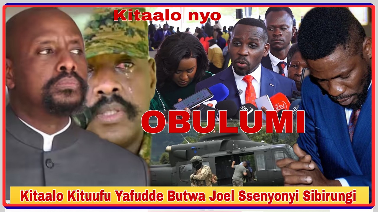 BreakingNews Kitaalo nyo Joel Ssenyonyi Byononese Taata Wa Hon.Matovu Akakasizza Yafudde Butwa