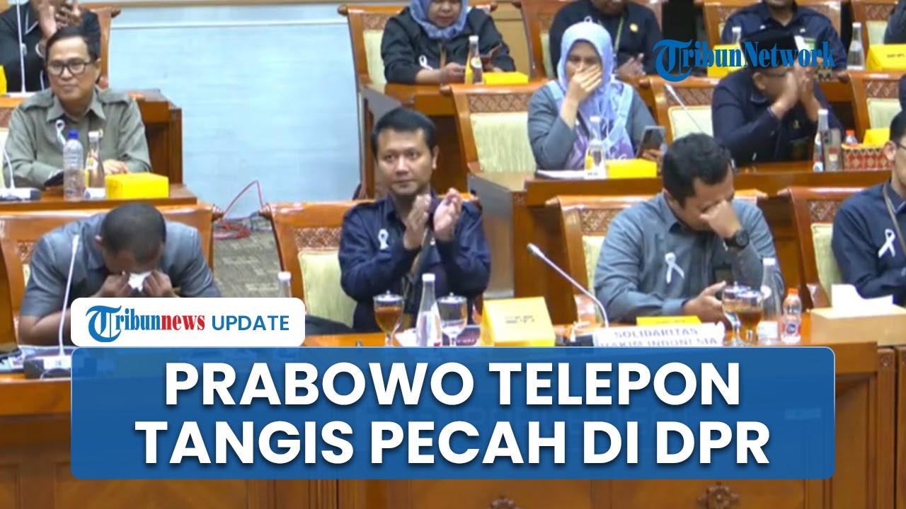 Isi Percakapan Prabowo lewat Telepon saat Audiensi dengan DPR, Sampai Buat Hakim Menangis & Takbir