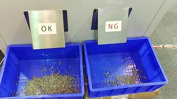 optical sorting machine for fastner