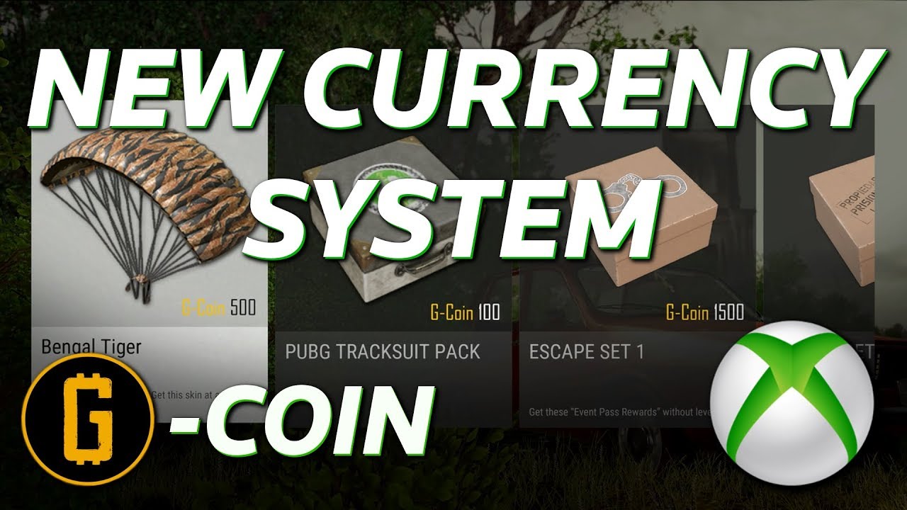 PUBG XBOX 1.0 PTS Update - WEAPON SKINS, New Currency System, Crate Adjustments!