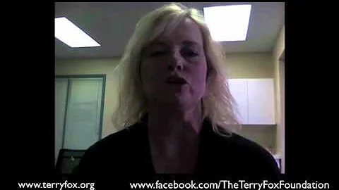 Terry Fox Video Trivia - Judith Fox Alder