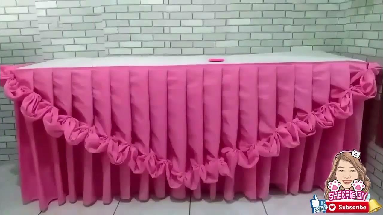 Dali guys mgbuhat ta ug lain2x nga design sa table skirt YouTube Dali guys mgbuhat ta ug lain2x nga design sa table skirt YouTube