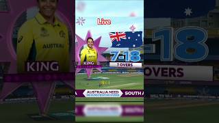 Australia W vs South Africa W  live match #livematch #youtubeshorts #cricket