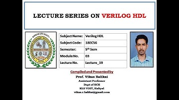 Verilog_HDL_18EC56_Module_03_L17