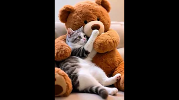 القط ونونوس Cat النظافه Funny الجيلي Cute موسيقار Kitten المراه Cutecat الظروف 