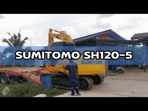 🌥#ฤกษ์ดีส่งมอบรถขุด SUMITOMO SH120-5 ตรวจเช็คระบบพร้อมใช้งาน #มุ่งหน้ากรุงเทพมหานคร #JCK