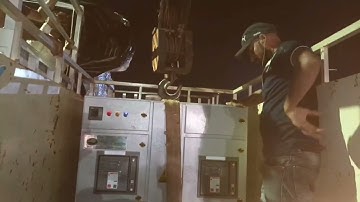 29 August 2024 LT Panel Loading 🚜| Panel Loading | Hydra Crane | #electricalpanel #loading #hydra