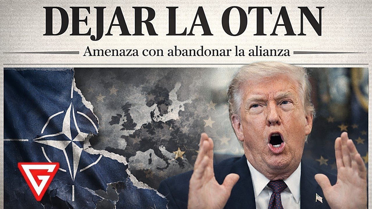TRUMP AMENAZA CON SALIR DE LA OTAN - YouTube