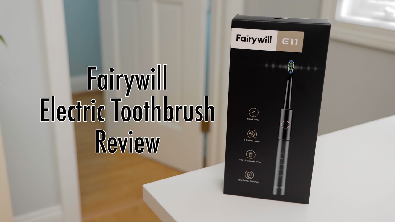 Fairywill Electric Toothbrush Review, Unboxing & Overview YouTube