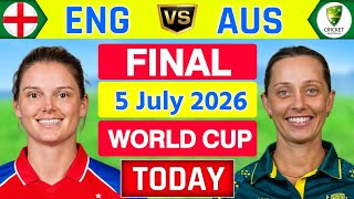 England vs Australia Womens ICC T20 World Cup Final | ENG W vs AUS W | Cricket Match Today screenshot 4