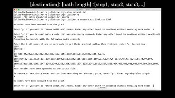 dijkstra command line