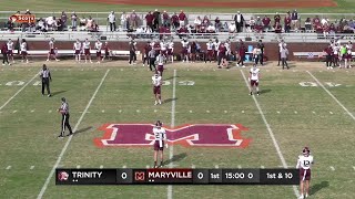 NCAA Football 2025: (D3) #22 Trinity (TX) at Maryville