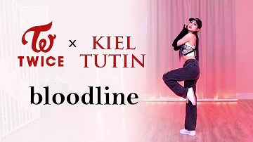 TWICE X Kiel Tutin - “bloodline (Ariana Grande)” Dance Cover | Ellen and Brian