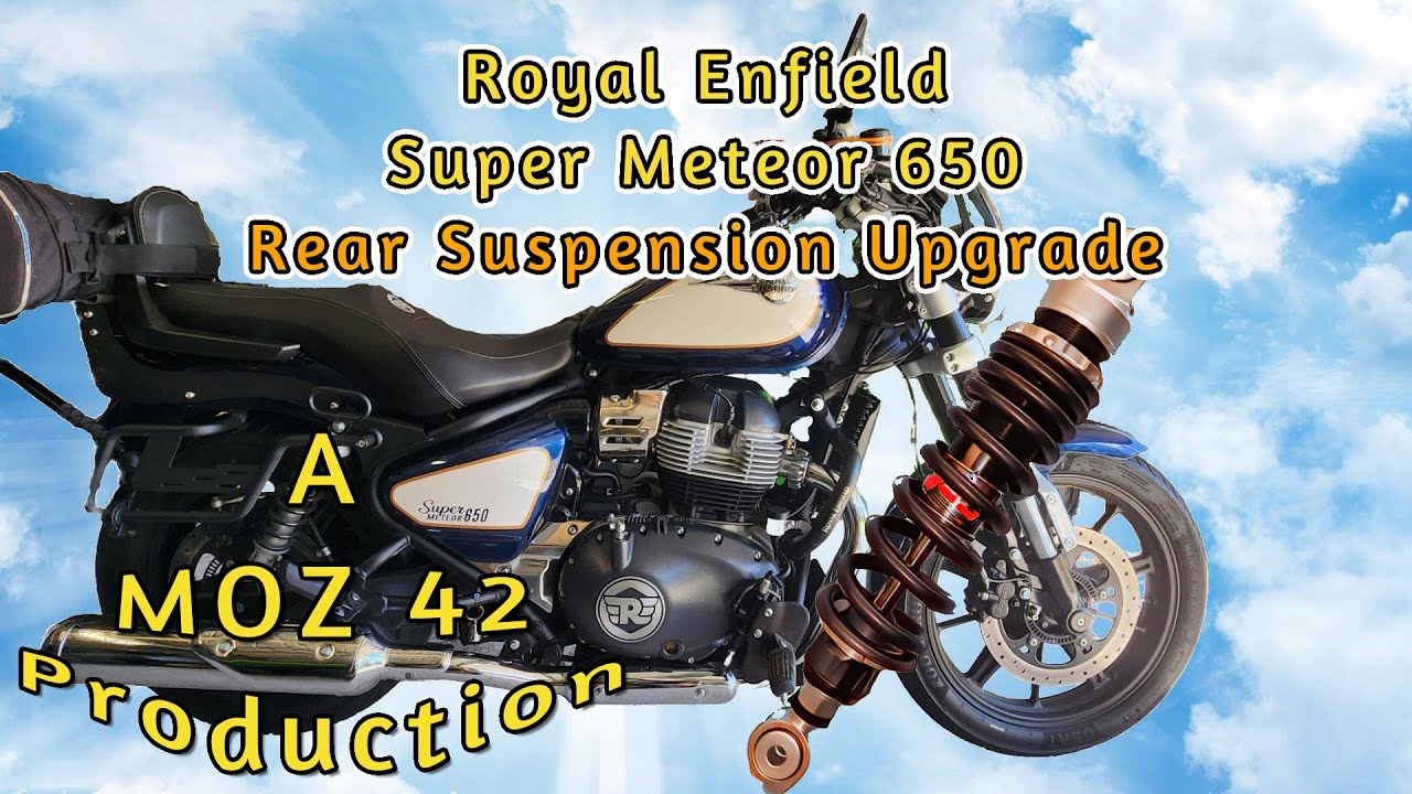 Moz's Super Meteor 650 Rear Suspension Upgrade
