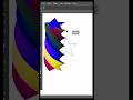 3D star design in Adobe illustrator #viral #1millionviews #1ksubscribers