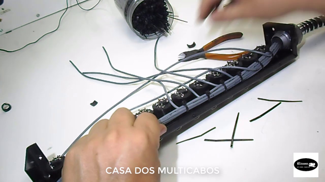 Mine multicabo com medusa de 12 vias com XLR combo - Parte 4