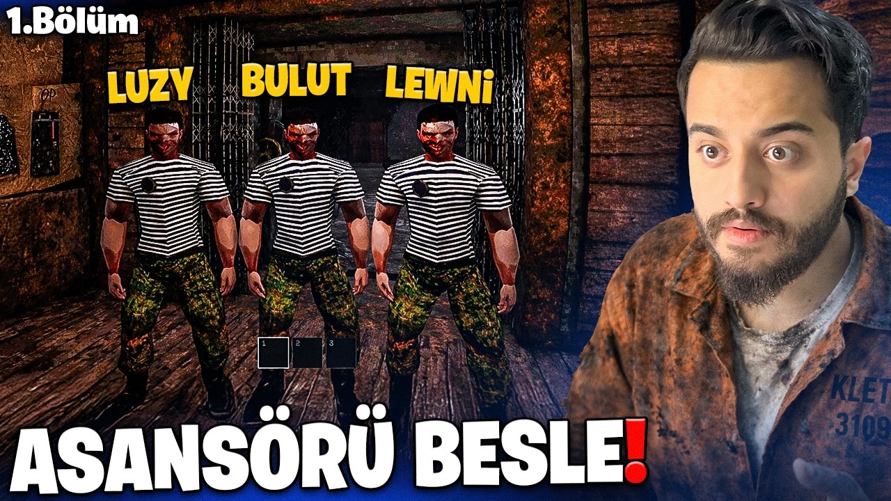 ASANSÖRÜ BESLEYEMEZSEN ÖLÜRSÜN! EKİPLE YENİ KORKU OYUNU! Kletka