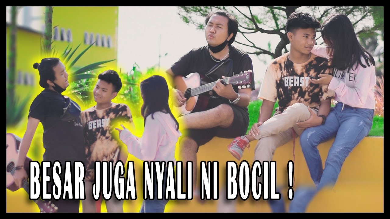 🔴NYIDIR BOCIL PACARAN DI TAMAN LEWAT LAGU INI ! ENDINGNYA GAK ENAK KALI! | PRANK INDONESIA