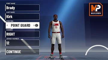 Ja Morant build on NBA 2k21