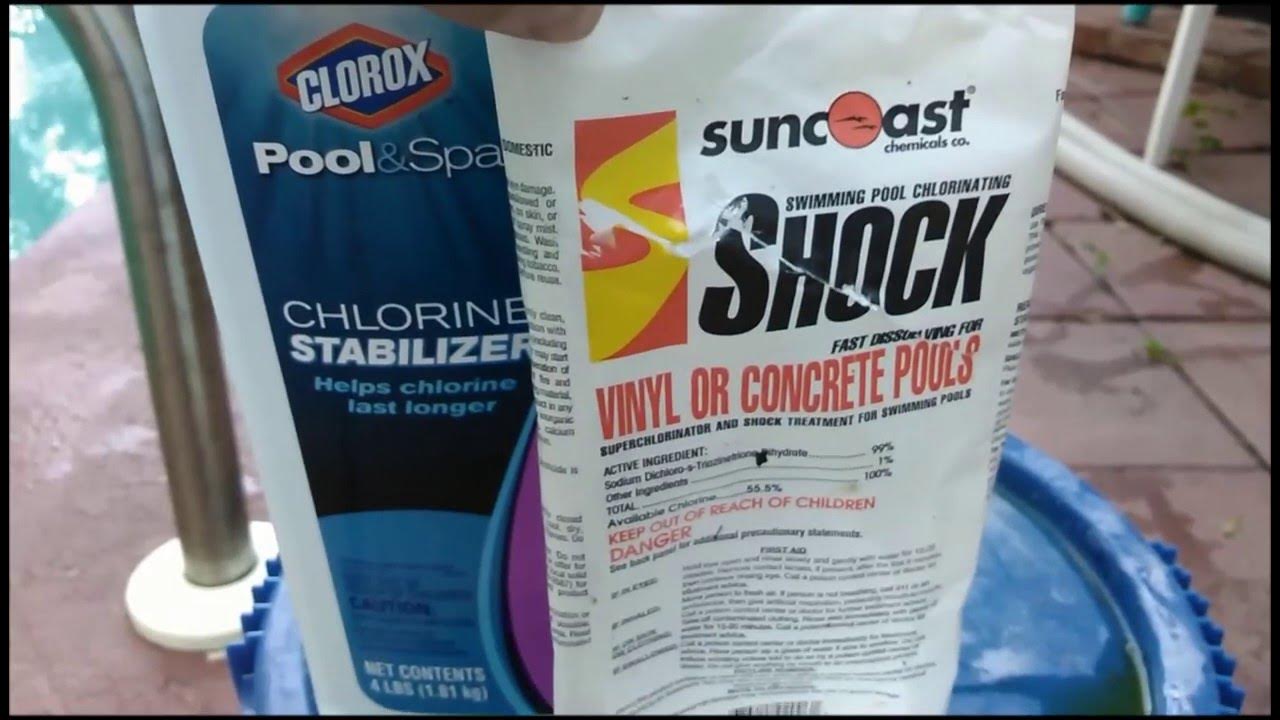 Easily Increase Swimming Pool Stabilizer/CYA/Conditioner Products YouTube