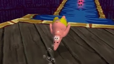Patrick in SpongeBall Level (SpongeBob Movie Game)