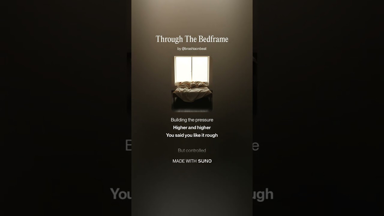 Through The Bedframe