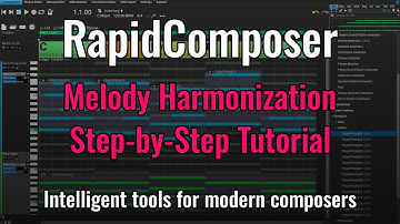 How to Harmonize a Melody in RapidComposer #songwriter #musictheory #musicproducer