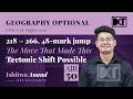 Geography Optional Strategy: AIR 50 Ishitwa Anand की 218 से 266 तक की Journey | UPSC CSE