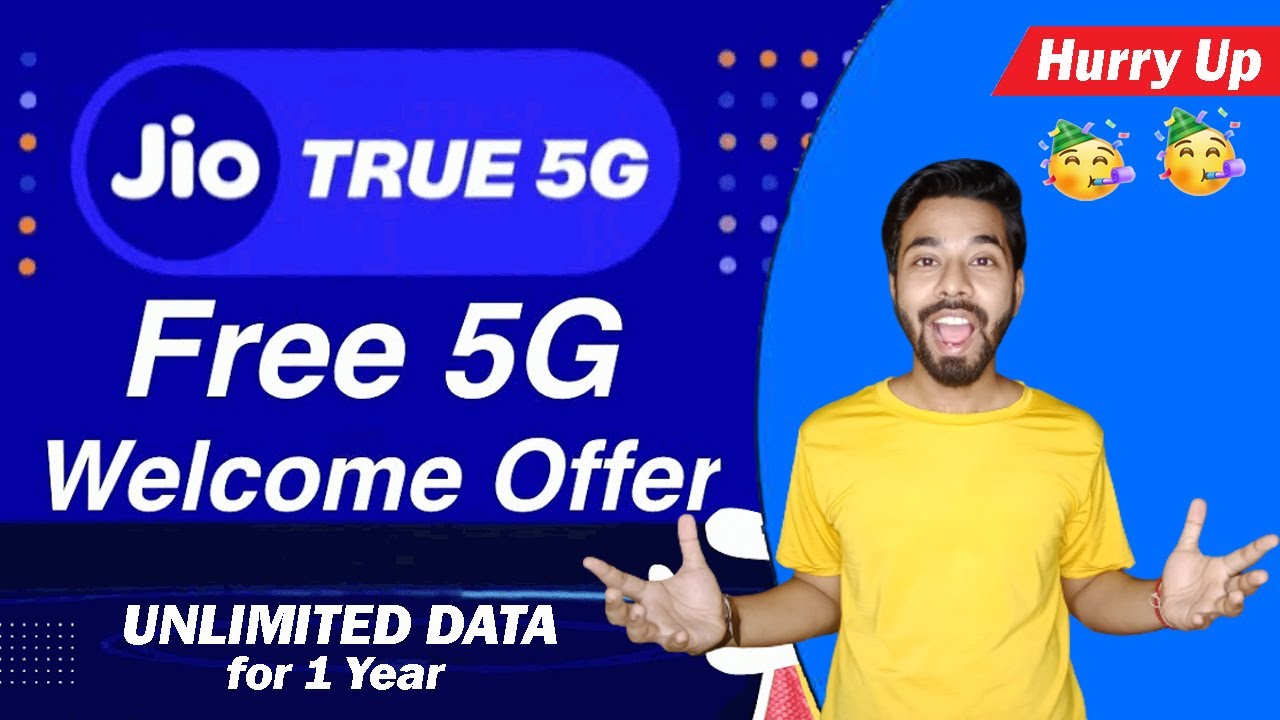 Big Breaking News Jio 5G Unlimited FREE Data For 1 Year Jio 5G Big Breaking News Jio 5G Unlimited FREE Data For 1 Year Jio 5G