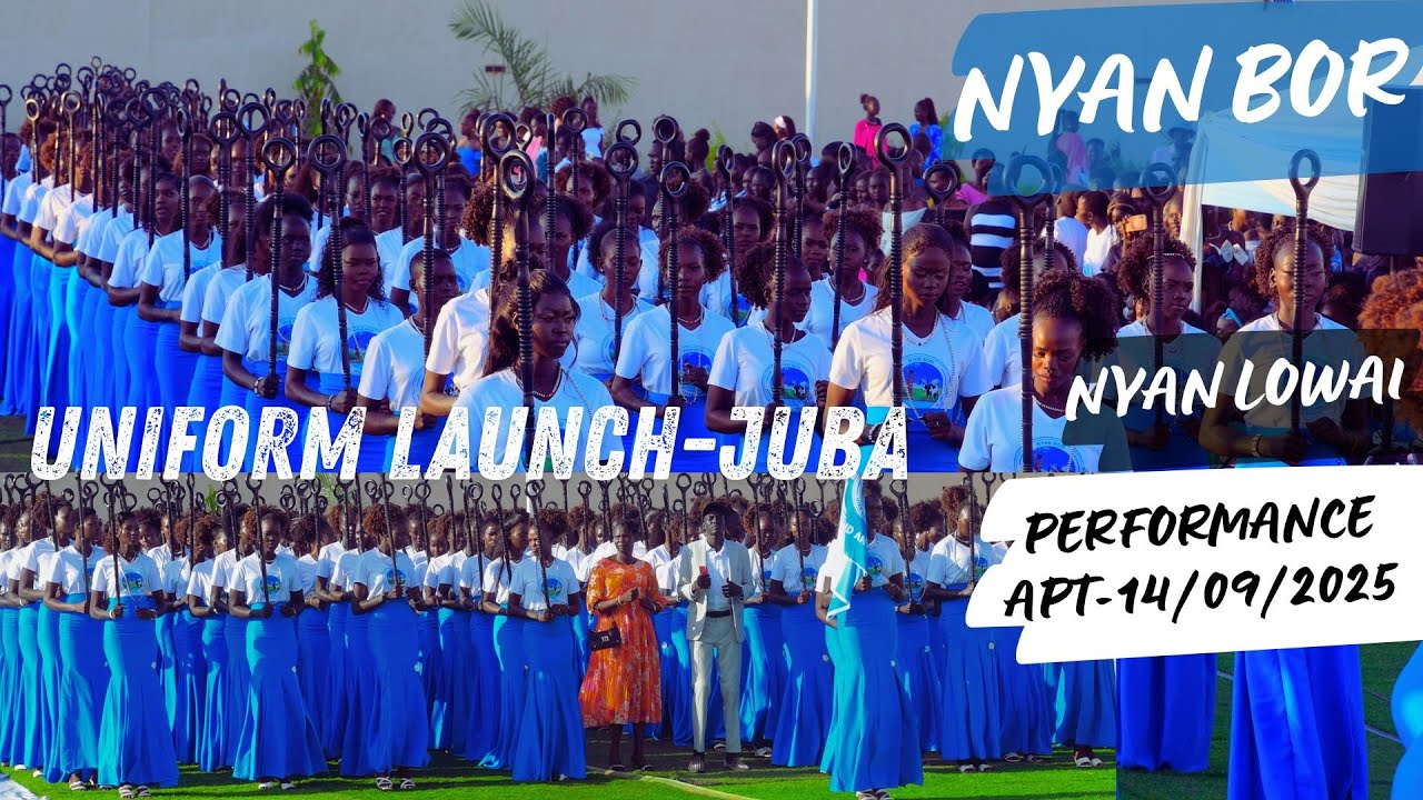 🎥 Nyan Bor Nyan Lowai Uniform Launch - Girls Performance | APT Centre-Sherikat, Juba | 14/09/2025