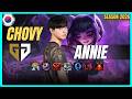 GEN Chovy ANNIE vs AKALI Mid - Patch 26.8 KR Ranked | lolrec