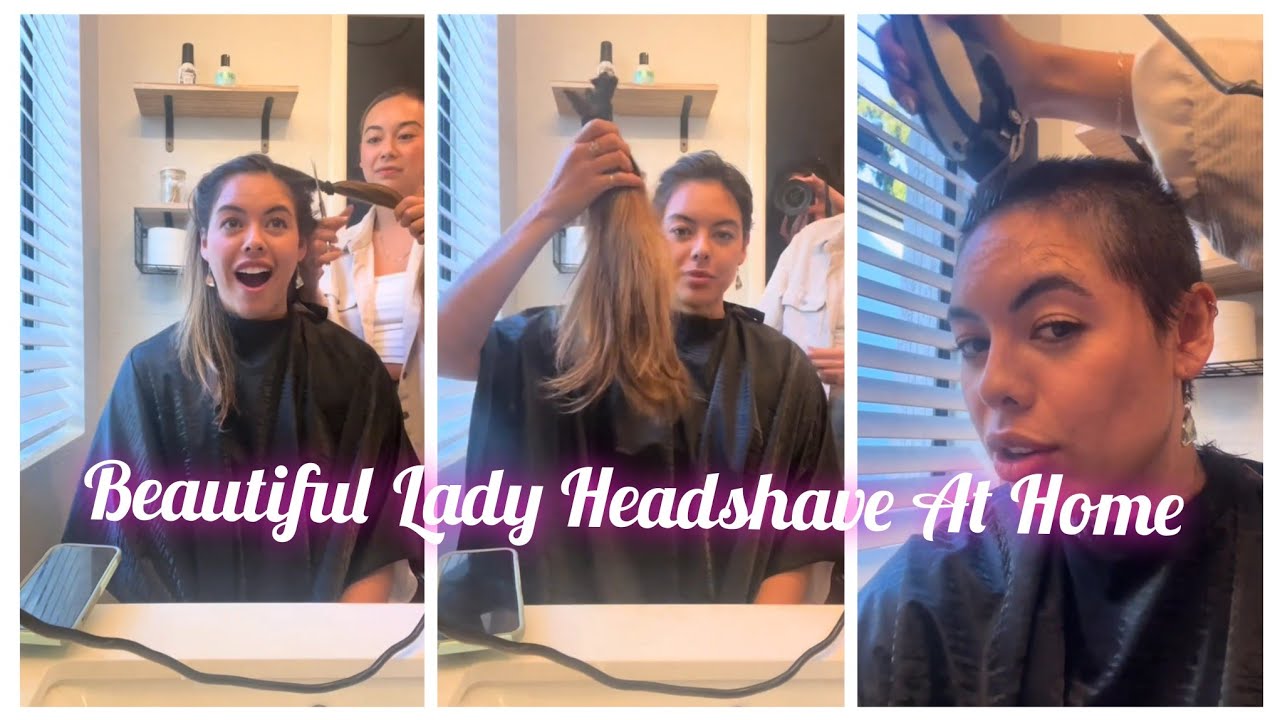 Shaving My Best Friend’s Head At Home.