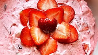 Strawberry Jello Fluff