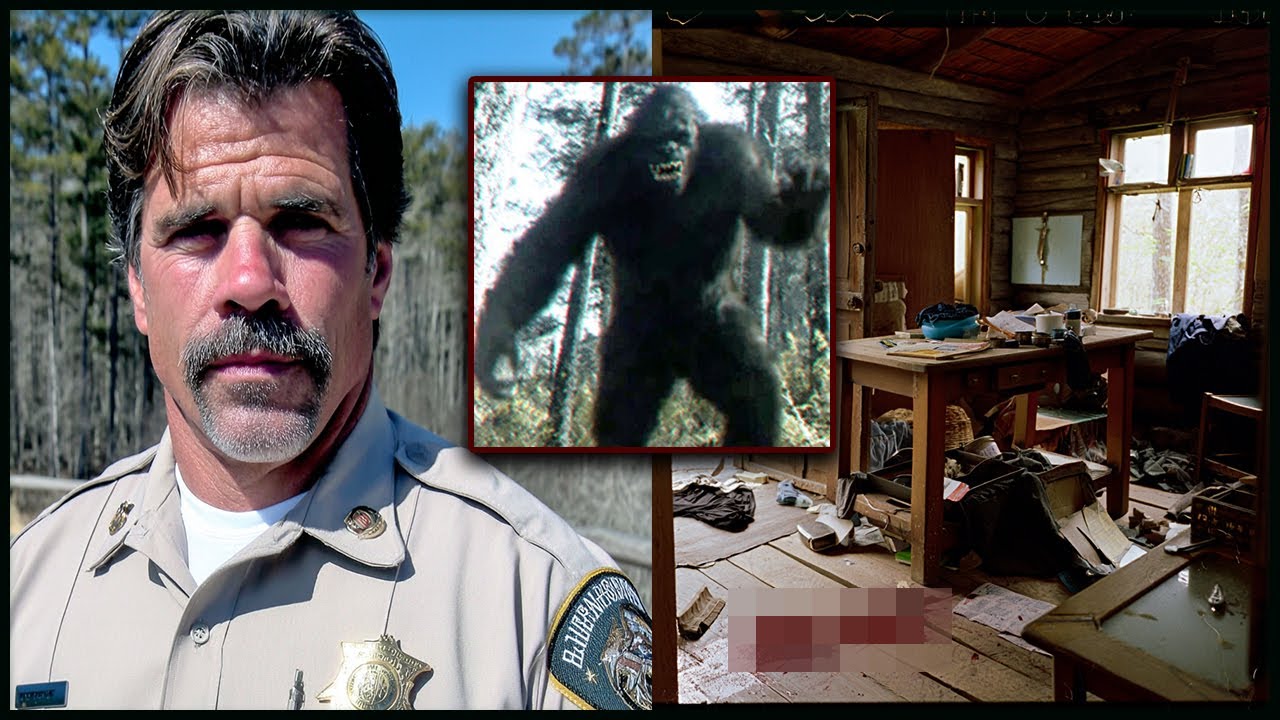 PARK RANGER Vanished from Forest Cabin — DOORS BROKEN and TRACKS of an UNKNOWN CREATURE...