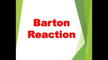 Barton Reaction