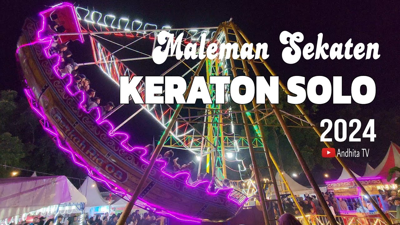 Penampakan POCONG Di Perahu Kora-Kora Maleman Sekaten Keraton Solo 2024