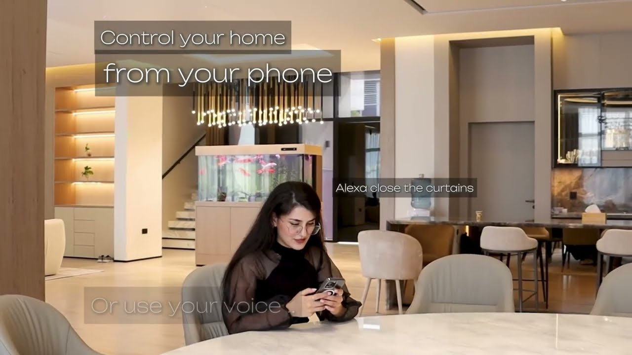 Luxury Smart Villa in Dubai Hills فيلا فاخرة مزودة بنظام البيت الذكي في دبي هيلز