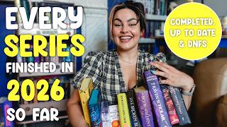 Every Series I've Read In 2026 So Far 📚 Mid-Year Series Check In - Part 1