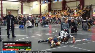 Bantam 53 Aiden Axtell La Junta Vs Hudson Bragg GRIT Athletics Wrestling Club