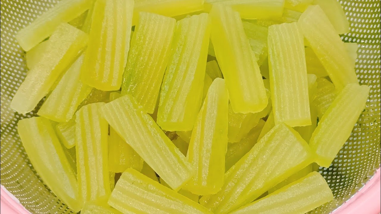 ฟักเชื่อม กรุบกรอบชุ่มฉ่ำ เคล็ดลับทำให้สีสวย ทำง่าย ทำกินทำขายได้เลยจร้า