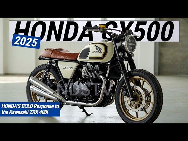 2025 HONDA CX500: HONDA'S BOLD Response to the Kwasaki ZRX400