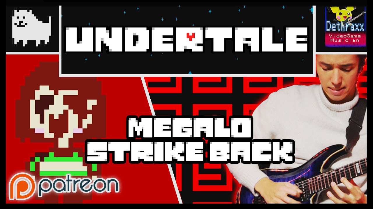 Megalo Strike Back 😈🔪 | Metal Guitar Remix Cover by Dethraxx